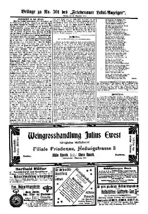 Beilage zu Nr. 301