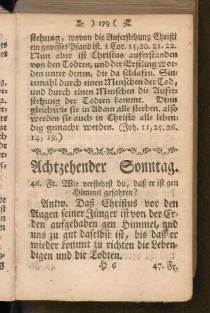 Achtzehender Sonntag