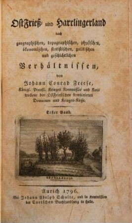 OstFrieß- und Harrlingerland : nach geographischen, topographischen, physischen, ökonomischen, statistischen, politischen und geschichtlichen Verhältnissen, 1