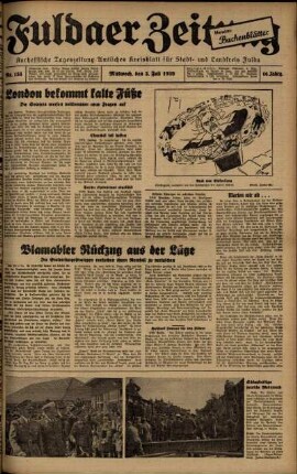Ausgabe vom Mittwoch, den 05. Juli 1939.
