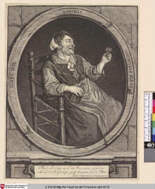 [Eine trinkende Bäuerin; A Drinking Peasant]