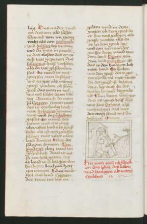 Federzeichnung: Malchus