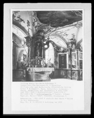 Augustiner-Chorherrenstift — Ehemalige Stiftskirche & Katholische Pfarrkirche Heilig Kreuz — Achbergkapelle