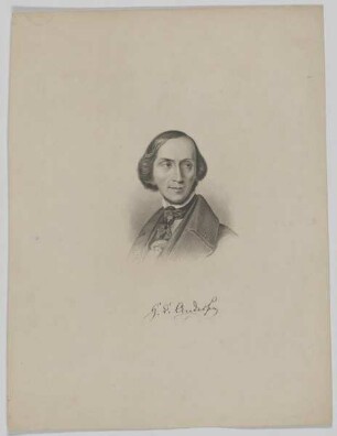 Bildnis des H. C. Andersen