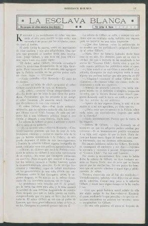La esclava blanca - Una pesquisa del célebre detective Craig Kennedy