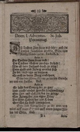 [Vom Advent 1720-1721]