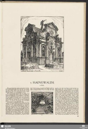7. Hainewalde I. Teil