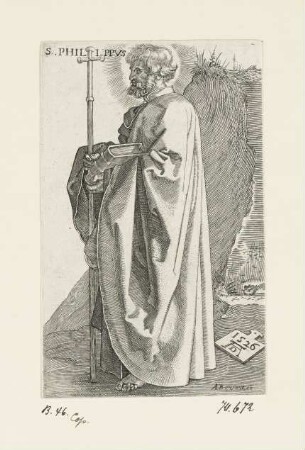 Apostel Philippus, aus: "Fünf Apostel"