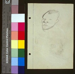 Kopfstudie Jazzmusiker