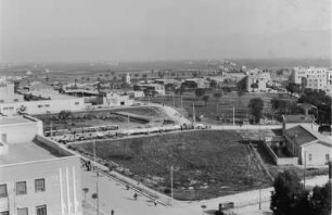 Stadtansicht : Blick über eine Stadt in Libyen