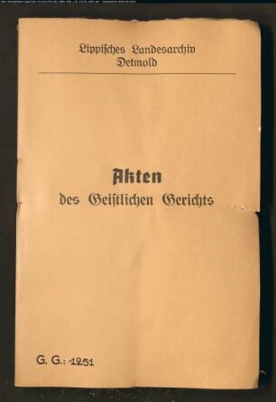 Anna Maria Ilsabein, Meier Caspar Cords leibliche Tochter bei dem Osterhagen (Amt Varenholz), Letzterer ungefähr 70 Jahre alt (1721) gegen Christian Eickmeyer vorm Kusenbaum (Kirchspiel Schötmar), Sohn der Margret Elisabeth Eikmeyer, Witwe mit 10 Kindern, wegen einer Eheklage. Kinder der Witwe Eickmeyer: Anna Maria Eickmeyer Schemmels Ehefrau in Bexterhagen, Berndt Friedrich Eickmeyer, Anna Sophie Meyersche zu Alverdissen (?), Johann Henrich, Margret Elisabet, Jost Herm. Eickmeyer, Christian Eickmeyer (Beklagter)