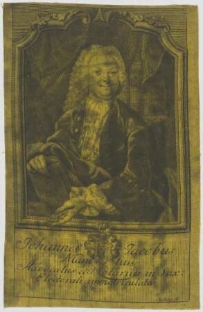 Bildnis des Johannes Jacobus Manitius