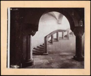 Rathaus, Löwenberg Umbau: Treppenhaus (Inv. Nr. 2528)