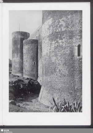 Kastell Ursino, Ansicht von Südwesten