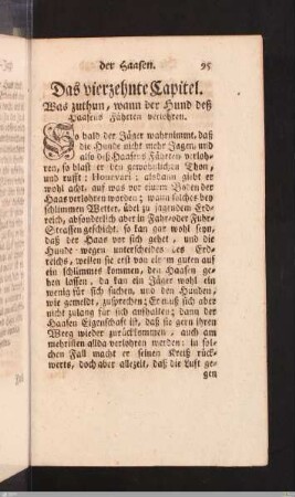 Das vierzehnte Kapitel.
