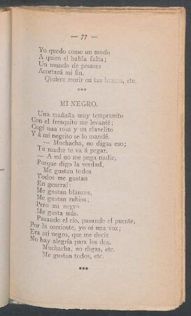 Mi negro.