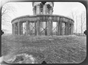 Eisenach. Burschenschaftsdenkmal (1902; W. Kreis) auf der Göpelskuppe