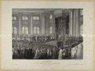 Huldigung Kaiser Ferdinands I. von Österreich am 14. Juni 1835