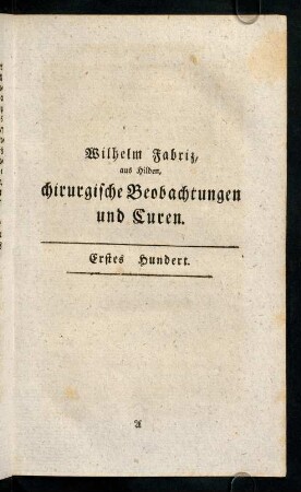 1-184, Erstes Hundert.