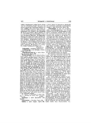 Schreck s. unter Angst. Spalte 62; Affekt, Spalte 15; Intimidation, Spalte 878. Sch. als Ursache hyterischer Anfälle und Lähmungen s. unter Hysterie, Spalte 785.