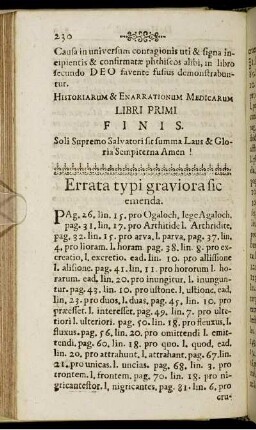 Errata typi graviora sic emenda