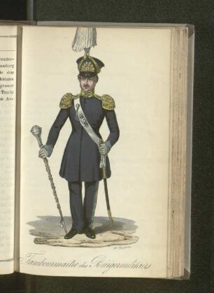 Tambour-Maitre des Bürger-Militairs.