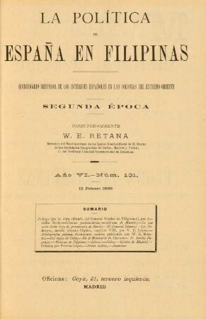 Núm. 131. 15 Febrero 1896