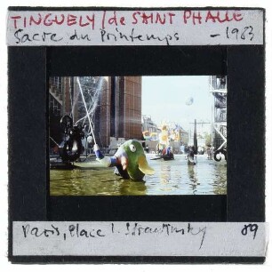 Paris, Saint Phalle, Tinguely, Fontaine Stravinsky