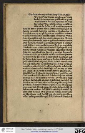Tractatus brevis cuiusdam de planctu Marie.