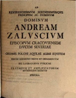 Nexvm Inter Poloniam Saxoniamqve Ivridicvm Et Literarivm
