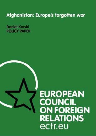Afghanistan : Europe's forgotten war