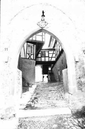 Freiberg-Beihingen: Aufgang zum Schlossberg