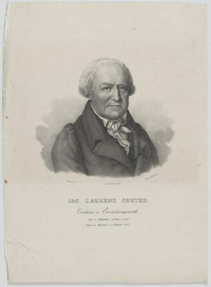 Bildnis des Jac. Laurenz Custer