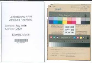 Entnazifizierung Martin Dierkes , geb. 23.02.1898 ()