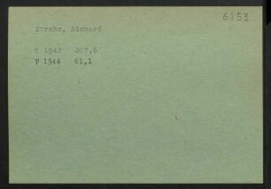 Strohm, Richard