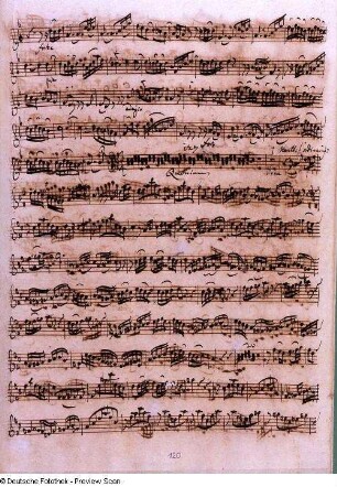 Stimmensatz: Qui sedes (T. 56-86.), Cum Sancto Spiritu (T. 1-79), Oboe d'amore/Solo, Oboe I