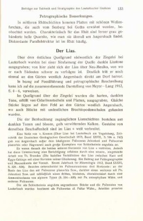 Der Lias.