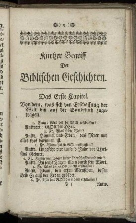 Kurtzer Begriff Der Biblischen Geschichten.