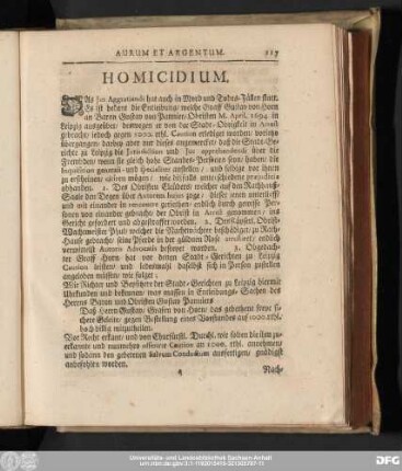 Homicidium.