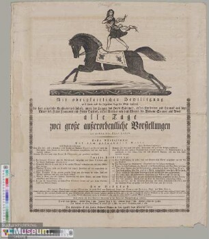 alle Tage zwei große außergewöhnliche Vorstellungen