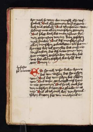 Johannes Tauler, Predigt (Io 3,11)