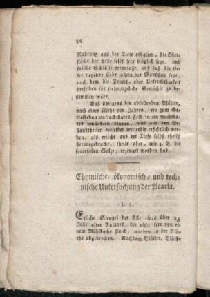 Chymische, ökonomisch und technische Untersuchung der Acacia.
