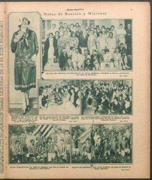 Notas de Rosario y Misiones [Fotografías]