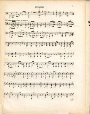 Potpourris für eine Gitarre : über beliebte Opern-Melodien, 14. Rübezahl von Flotow