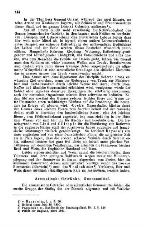 Aromatische Getränke. Genussmittel.