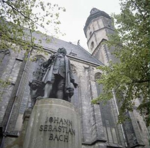 Leipzig. Bachdenkmal