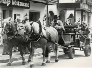 Pferdekutscher in Oberammergau