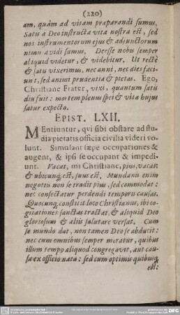 Epist. LXII [LXI].
