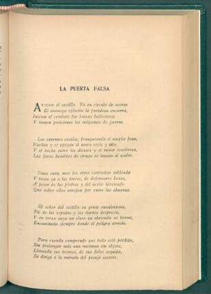 La puerta falsa