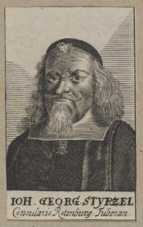 Bildnis des Iohann Georg Styrzel